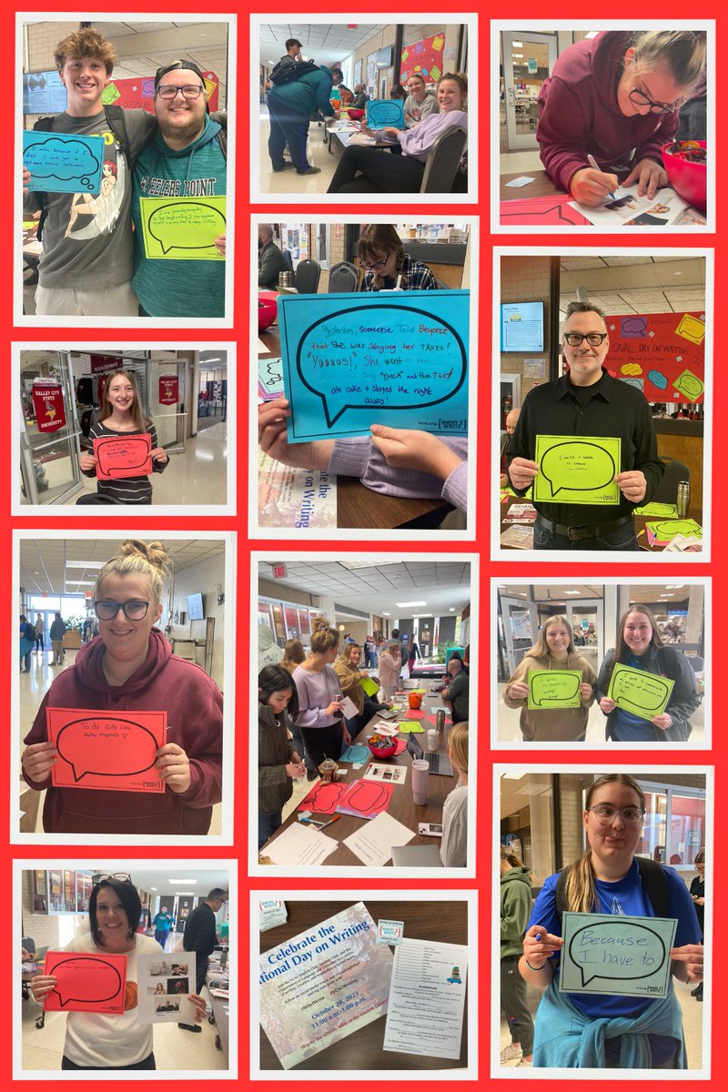 #WhyIWrite #VCSUWriting