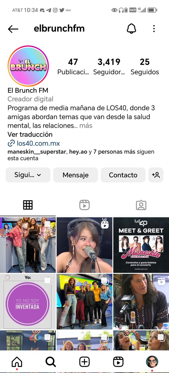 faby_font's tweet photo. @elbrunchfm @los40mx Amaría en verdad desearía estar en el meet and greet soy fan desde 2018 y manejo fan page en IG en apoyo a la banda y en particular a Dami https://t.co/0P6p1O7bYb