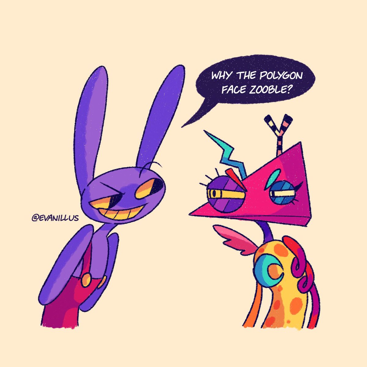 Jax and Zooble Hehe, I love them 💜💖