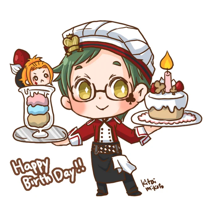 #twstファンアート #トレイ・クローバー誕生祭2020 #トレイ・クローバー生誕祭