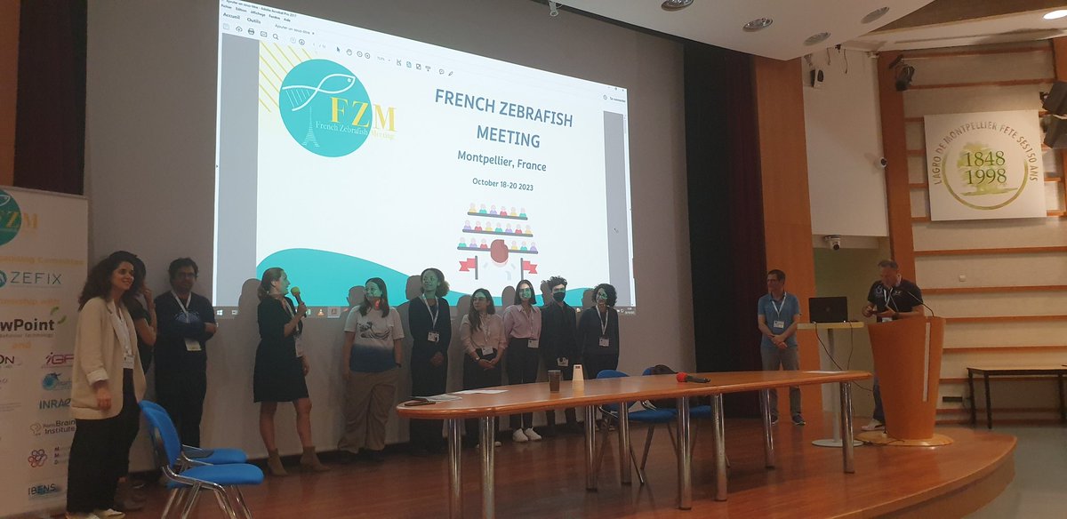 FANTASTIC ❤ ❤ ❤ 1st <a href="/FrenchZebrafish/">French Zebrafish Meeting</a> Thanks 🙏🙏so much to the  FANTASTIC organisers and all the FANTASTIC collegues present : Well done 👍🙏❤🙏❤it was a pleasure to be there 🤩💫