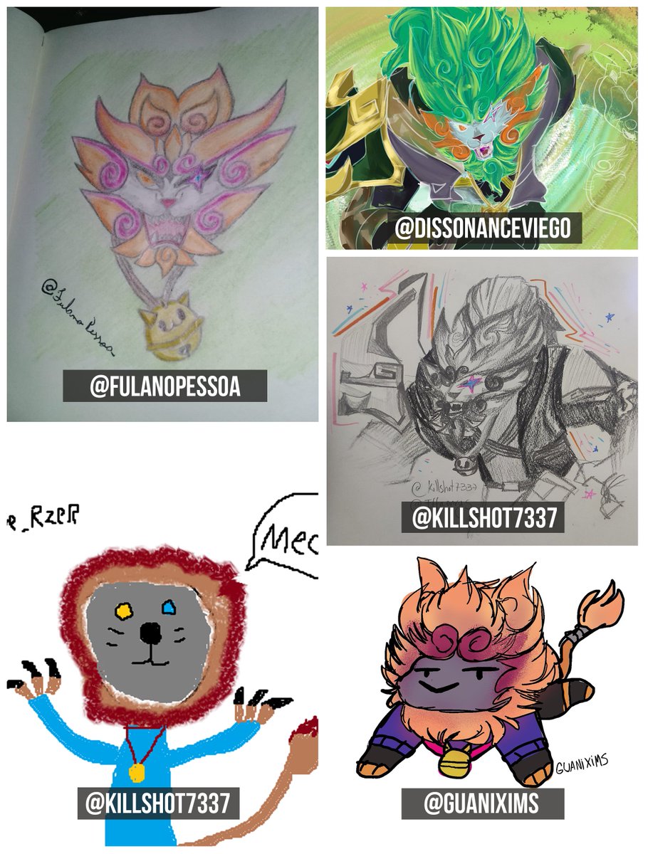 Effaenrys's tweet photo. Here are the 5 winners for Street Demons Rengar iveaway!

I picked 3 winners and randomly drew 2 others winners, so everyone can give it a try and maybe win a code!

Thanks a lot everyone for participating!

@FulanoPessoa 
@Wave_RzeR 
@dissonanceviego 
@killshot7337 
@Guanixims https://t.co/vrSLOs0Pot