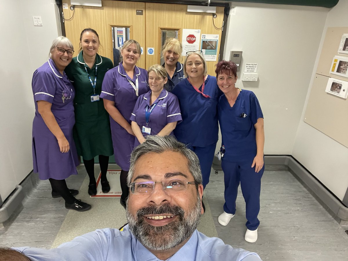 Felt privileged to have had a tour around our surgical areas <a href="/LancsHospitals/">Chorley & Royal Preston</a> Chorley site. In complete awe of the services and great colleagues of whom I am really proud of. Thank you for providing excellent care with compassion 🙏🏽👍🏽👏🏽💪🏽 great team work and dedication