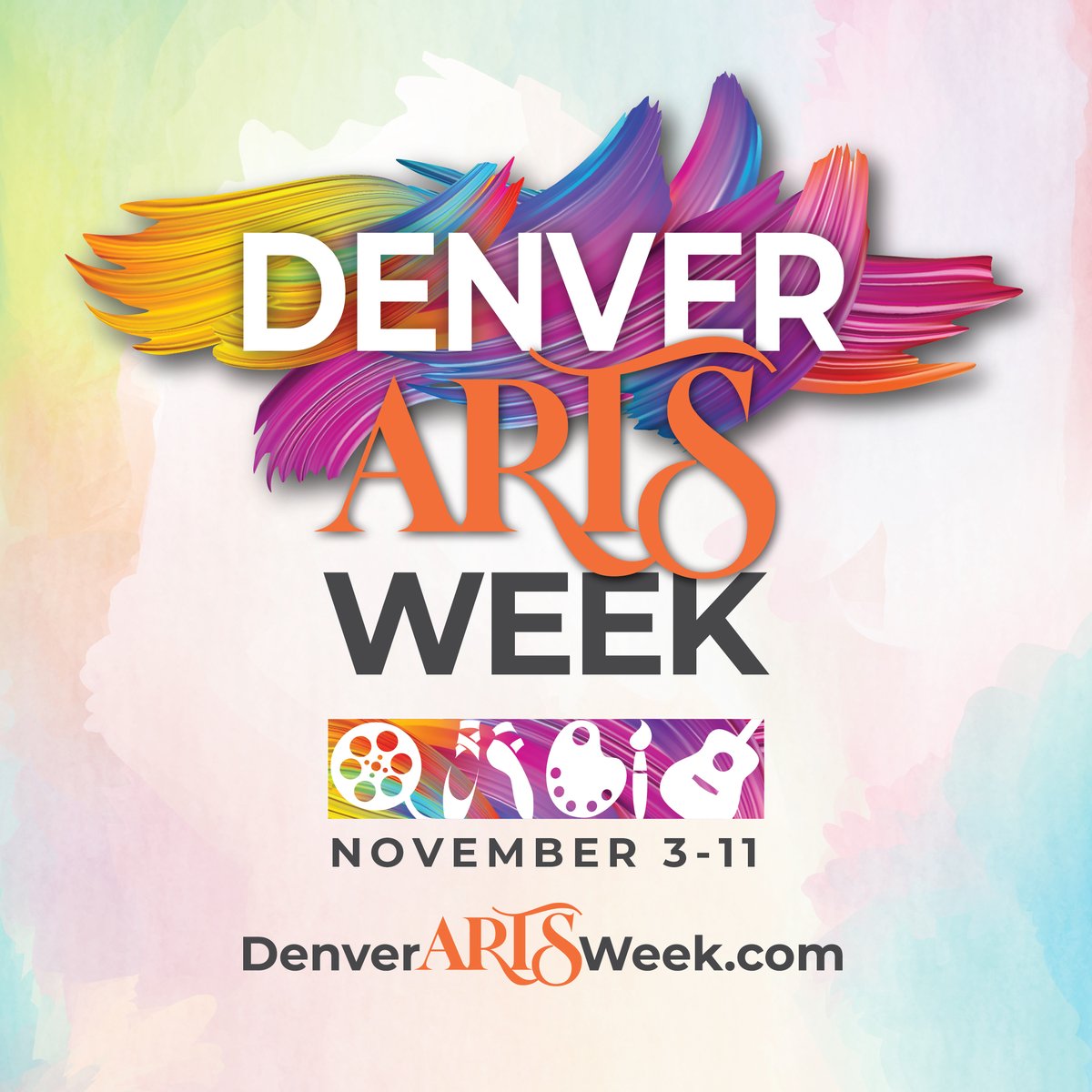 #DenverArtsWeek 2023 is around the corner! 🎨 Mark your calendars for November 3-11, and enjoy 9 full days of arts and culture. Stay tuned for more details, and visit the link for more information: bit.ly/3M83Kxb