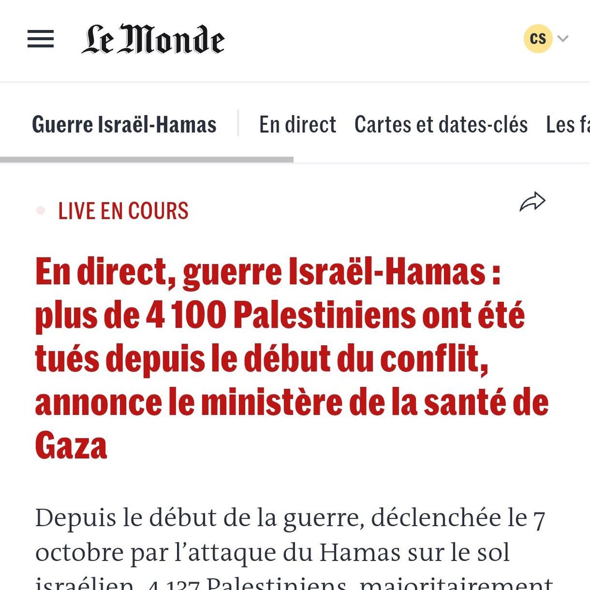 Youridefou's tweet photo. Donc 4100 palestiniens tués en 13 jours...EN 13 JOURS.
Disons les termes : C'est un génocide. https://t.co/K7eqOSQNIJ