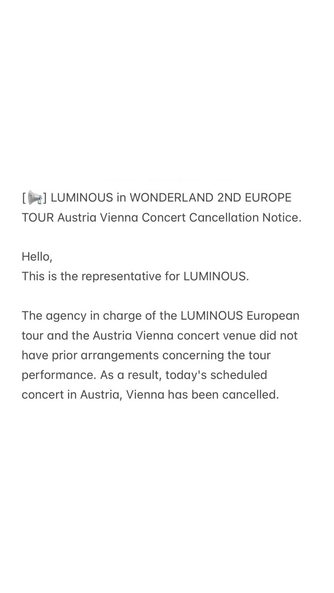 LUMINOUS STAFF tweet media