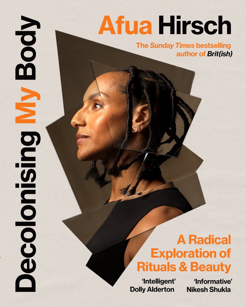 LOVE this first review of Decolonising My Body @EveningStandard 'An outspoken voice for racial equality, she's tirelessly waded in, raised her head above the parapet. Here, we see a different Hirsch. In this love letter from the diaspora to our ancestors, she is quietly radical'