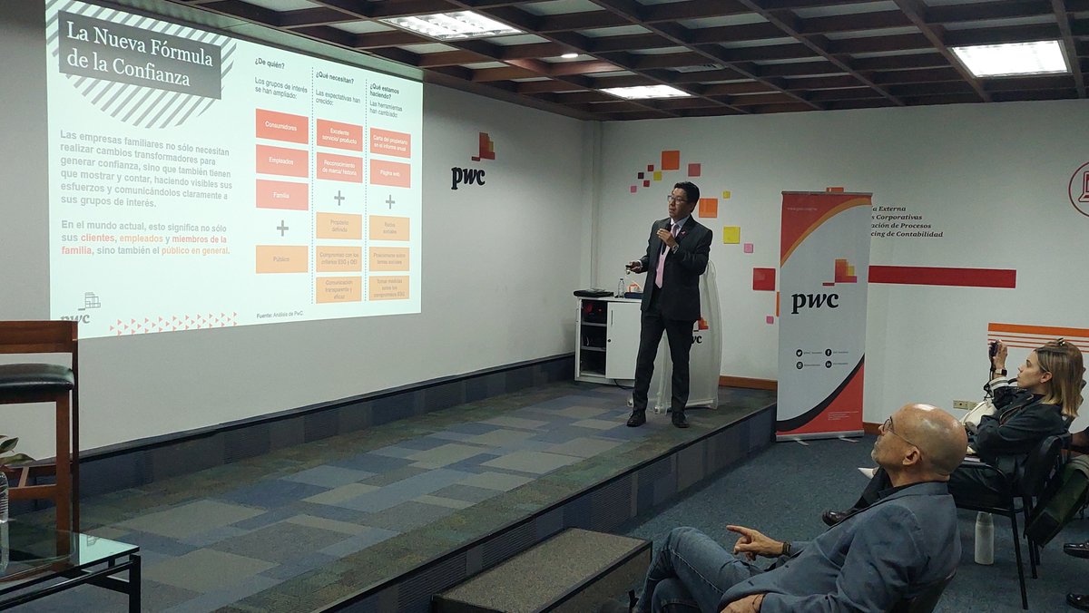 PwC_Venezuela's tweet photo. En PwC Venezuela, celebramos el Día Internacional de la Empresa Familiar, destacando su impacto en la sociedad y el legado sostenible. ¡Gracias a nuestros ponentes por compartir su experiencia! 💼🤝🌱 

#EmpresaFamiliar #Sostenibilidad #PwCVenezuela https://t.co/DAjIe817Jp