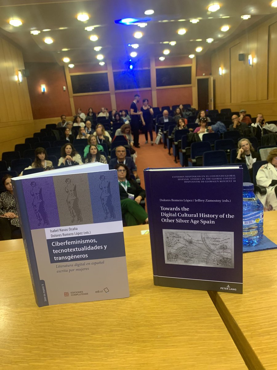 Hemos presentado  los libros Towards a Digital Cultural History of the other Silver Age Spain y Ciberfeminismos en   <a href="/CongresoHDH2023/">VI Congreso Humanidades Digitales Hispánicas 2023</a>. peterlang.com/document/12206… ucm.es/ediciones-comp…