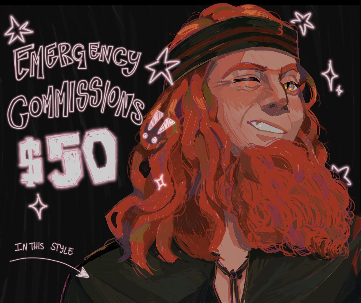anarckiart's tweet photo. ⚠️EMERGENCY COMMISSIONS ARE OPEN ⚠️
⭐️shares are super appreciated⭐️

Hey everyone, I’m running out of money to pay my bills , so I need to start saving money for next month, until I find a stable job. If you feel like supporting  me or getting yourself  a cool drawing dm me ;D https://t.co/DJYc4R7a68