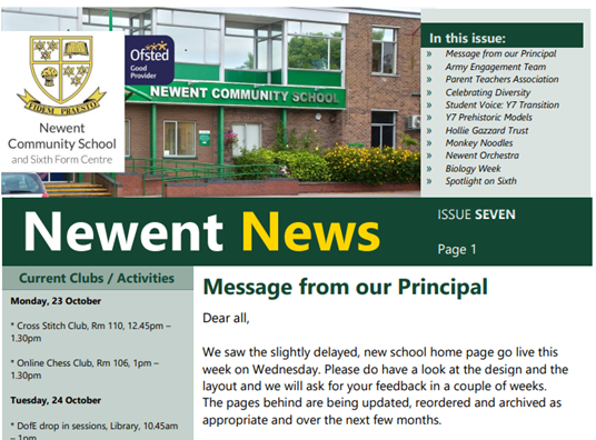 Newent School tweet media
