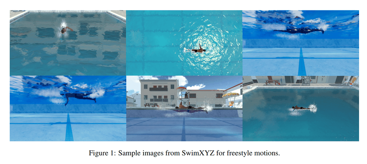 MultiplatformAI's tweet photo. SwimXYZ: an extensive synthetic dataset with 3.4 million frames annotated with 2D and 3D joint data

#AI #artificialintelligence #Collaboration #computervision #HPSestimation #innovativedataset #llm #machinelearning #motioncapturetechnology

https://t.co/7ggrP16z7d https://t.co/nixNkim6oY