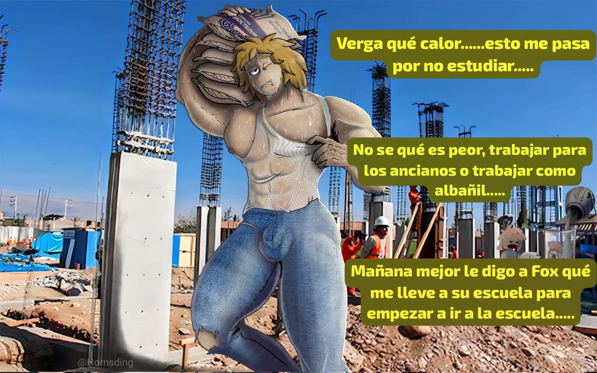 CasasDiosdado's tweet photo. ¡ES HORA DE CHAMBEAR!💵🔥

(dibujos hechos por @DingsHorn yo solo les puse dialogo jeje)
#Fhsrule34 #Fhsnsfw #fnafhsrule34 #SprintrapFHs #Bara https://t.co/oNGeYjlU8m