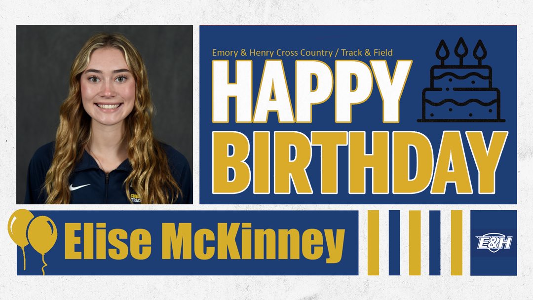 EmoryHenry_XCTF's tweet photo. Today, October 20th, Elise McKinney celebrates her birthday. Happy Yourday, Elise ππ #GoWasps | #StingersUp | #BlueCollarGoldStandard | #EHCXCTF | #HappyBirthday https://t.co/xUOJpD12ab