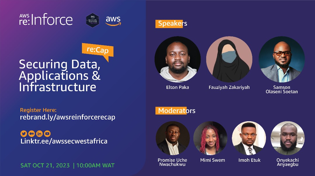 Are you readyyyyy? Check out the lineup for the re:cap tomorrow. It's gonna be 🔥🔥🔥

Register here: rebrand.ly/awsreinforcere…