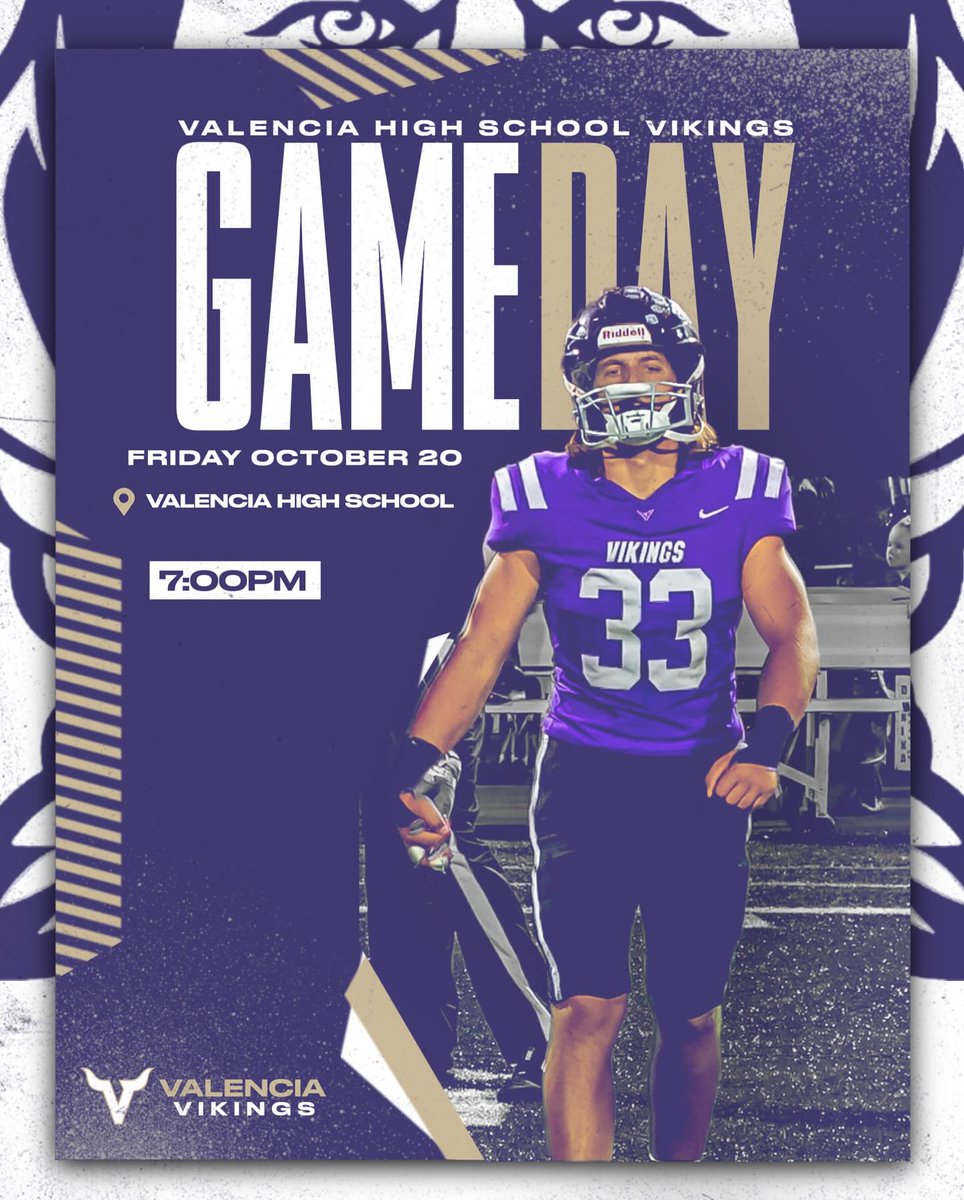 VHSVikingSports's tweet photo. Gameday! Big home game tonight vs Hart. A share of the #FoothillLeague title is on the line! Time to bring that bell home! Ticket and streaming info in our bio. 💔
#GoVikings🤘 | #Purple23ign https://t.co/htwOYJPN5B