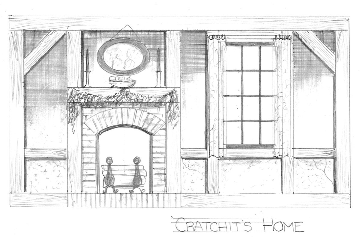 nashrep's tweet photo. Our resident scenic designer, Gary C. Hoff, has been creating magic on stage with the Rep for over 20 years. Take a peak into his process, then grab your tickets for A Christmas Carol running December 1-17 at https://t.co/3lKGSgqarX https://t.co/1UArPB9AdC
