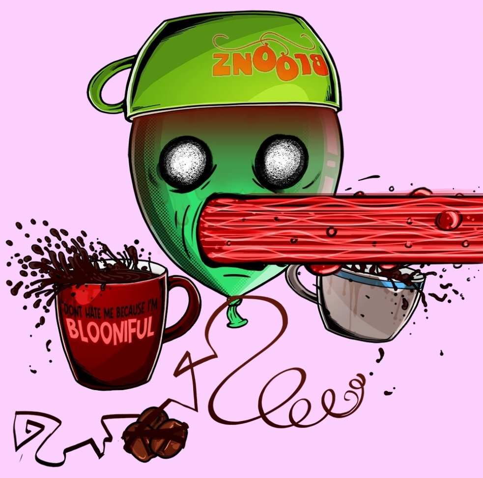 Meet my newest <a href="/Bloonz_NFT/">Bloonz🎈</a> ❤️ Ready for Halloween 🎃 🤪 👻 

Their art is dope af 👌