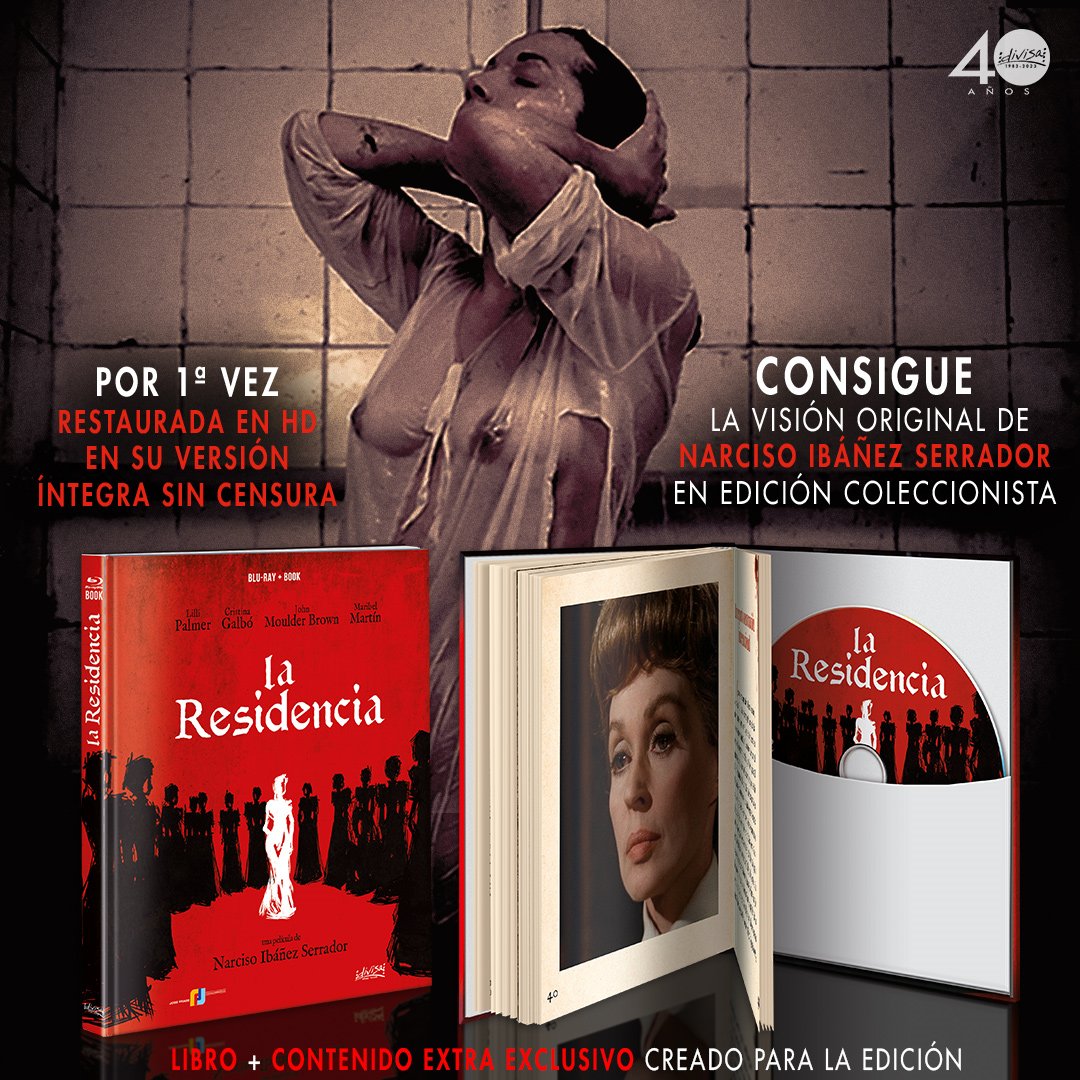 cinemix_es's tweet photo. 🍀¡Participa y gana!🍀

Sorteamos dos ediciones de "La Residencia" en Blu-ray + Libro gracias a @divisahomevideo

1. Sigue a @cinemix_es y @divisahomevideo 
2. Like y RT a esta publicación
3. Menciona a dos personas en comentarios

👉 Toda la info aquí: https://t.co/ZwjF6z7Hlt https://t.co/Bp9RmNDo6F