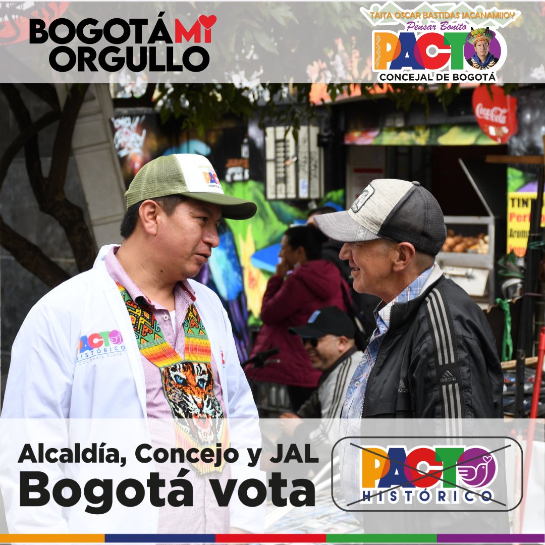 HozkarBJ2's tweet image. Impulsaremos la creación del Consejo Distrital de Economía Popular como una instancia participativa, plural, intercultural, inclusiva y vinculante.

El Pacto es Popular. 

#BogotáMiOrgullo
#BogotáVotaPacto 
#BogotaVotaPacto 
#PactoAlConcejo