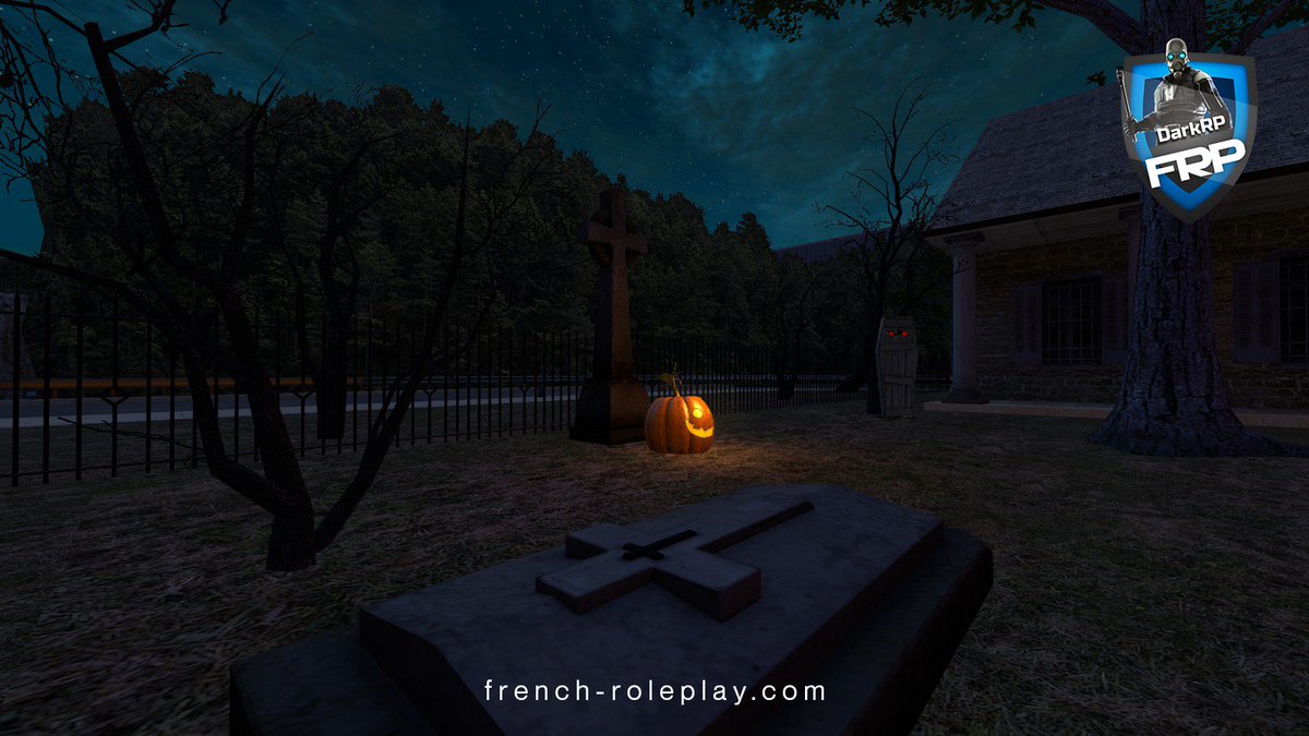FrenchRoleplay's tweet photo. La map Halloween est arrivée ! 👻💀😨😍
Notre site: https://t.co/aRMgPxo02k

Collection du DarkRP : https://t.co/IY2HsPdUwV

Notre serveur DarkRP : steam://connect/193.70.81.155:27015 https://t.co/SINwpyB5dr