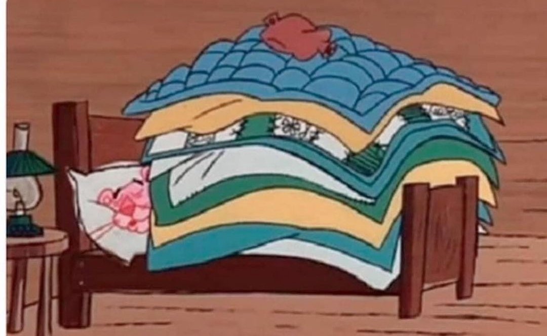 Io appena si è abbassata un po' la temperatura
