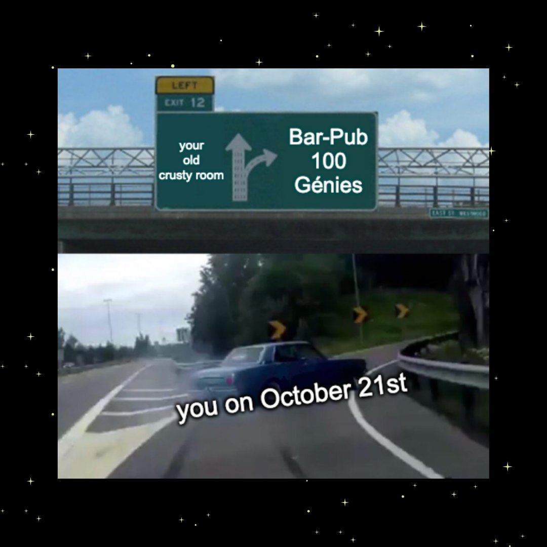 CSGames20xx's tweet photo. Le Launch Party est demain !
Launch Party is tomorrow!

📆 21 Octobre
🕒18h
📍Bar-Pub des 100 Génies (530 rue Peel, Montréal, Québec H3C 2H1) https://t.co/3fHBozEkqF