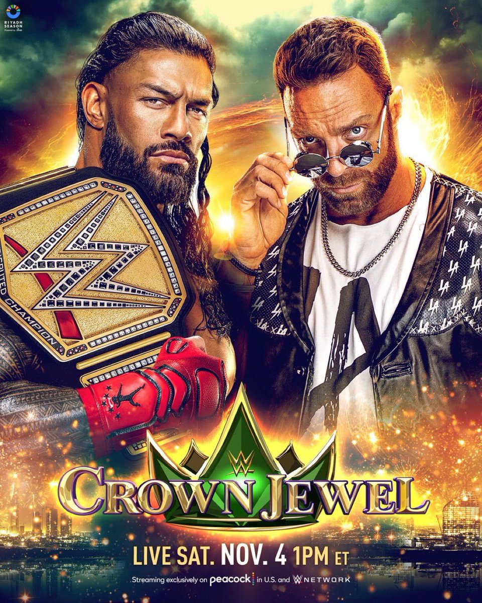 Oh it’s on! At Crown Jewel <a href="/WWERomanReigns/">Roman Reigns</a> will defend his title against <a href="/RealLAKnight/">LA Knight</a> YEAH!