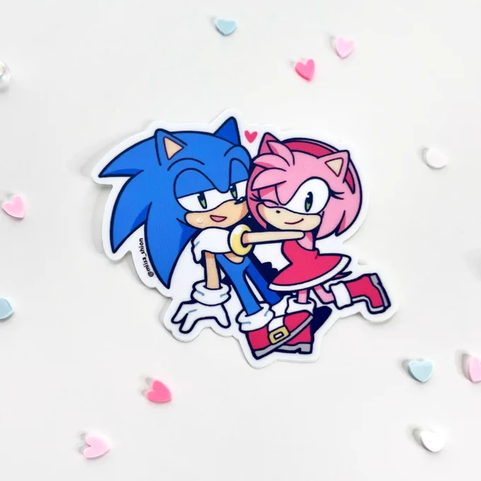 Shop is NOW BACK OPEN!  restocked some stickers as well as the Symphony one! also added a new sonic sticker more updates coming soon but please do check it out! ▽ 