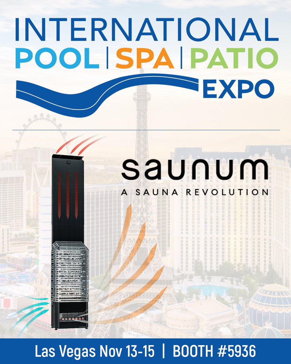 bathingbrands's tweet photo. Visit Bathing Brands’ booth at the Pool, Spa, &amp; Patio Expo in Las Vegas if you want to experience a revolution in sauna technology! https://t.co/lP2kwOX84E