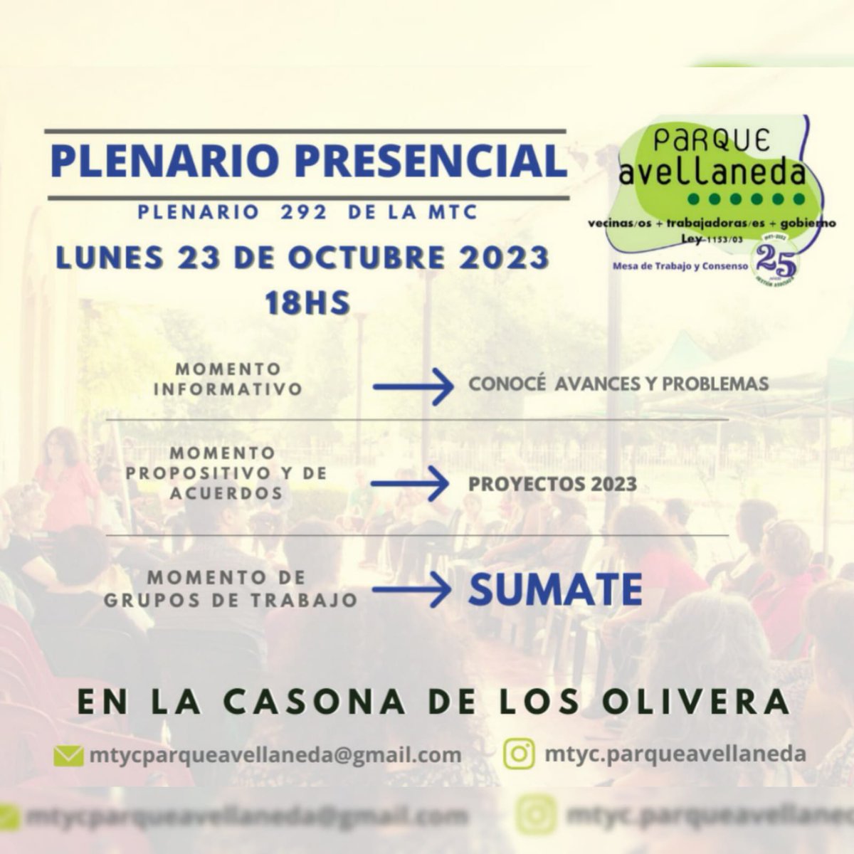 MtycParque's tweet image. 🍃Los plenarios son abiertos y públicos. Te esperamos!