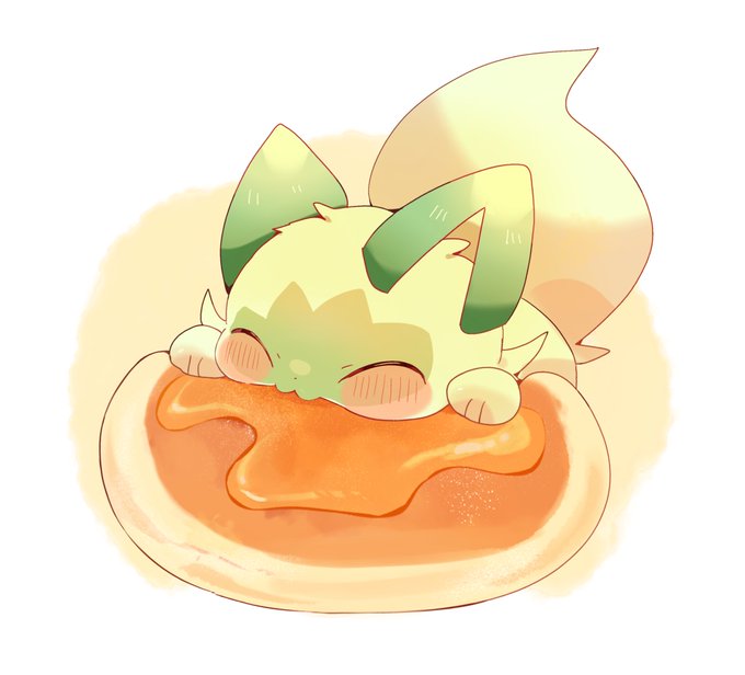 「eating pancake」 illustration images(Latest)