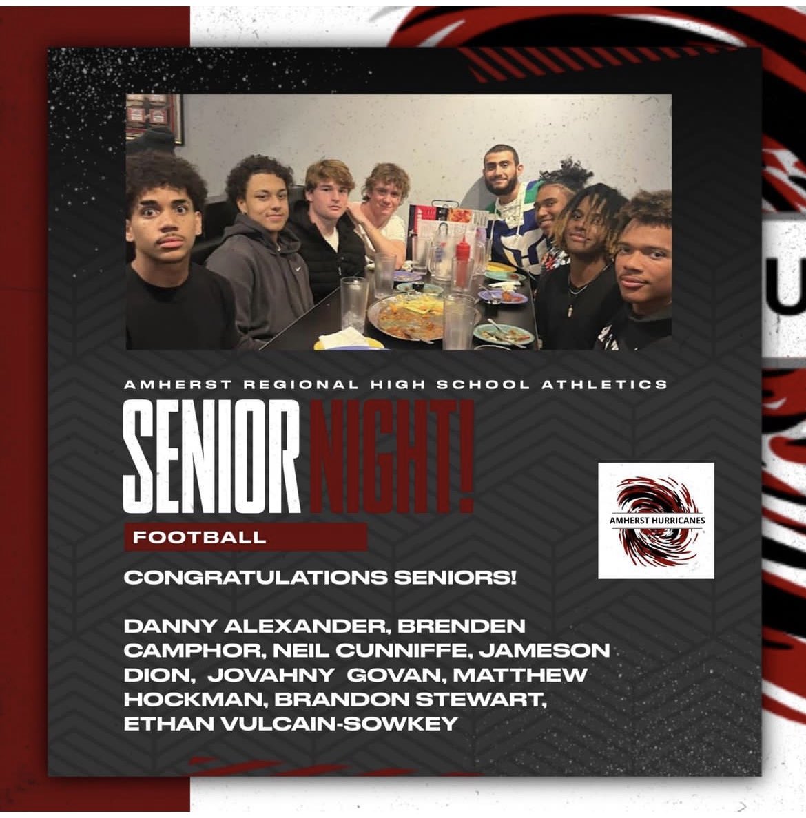 Amherst Football tweet media