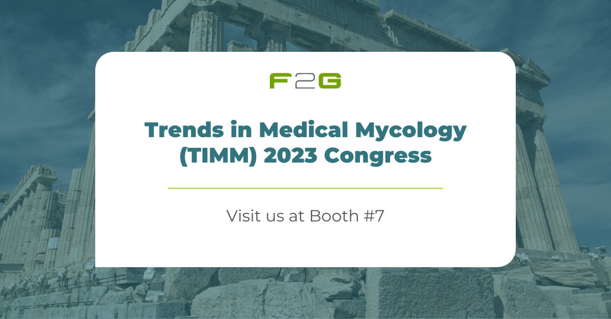 F2G is committed to making a difference in the #antifungal treatment landscape and is excited to be at the Trends in Medical Mycology (@TIMM_cc) 2023 Congress. We look forward to welcoming you to our booth #7 where you can learn more about F2G!