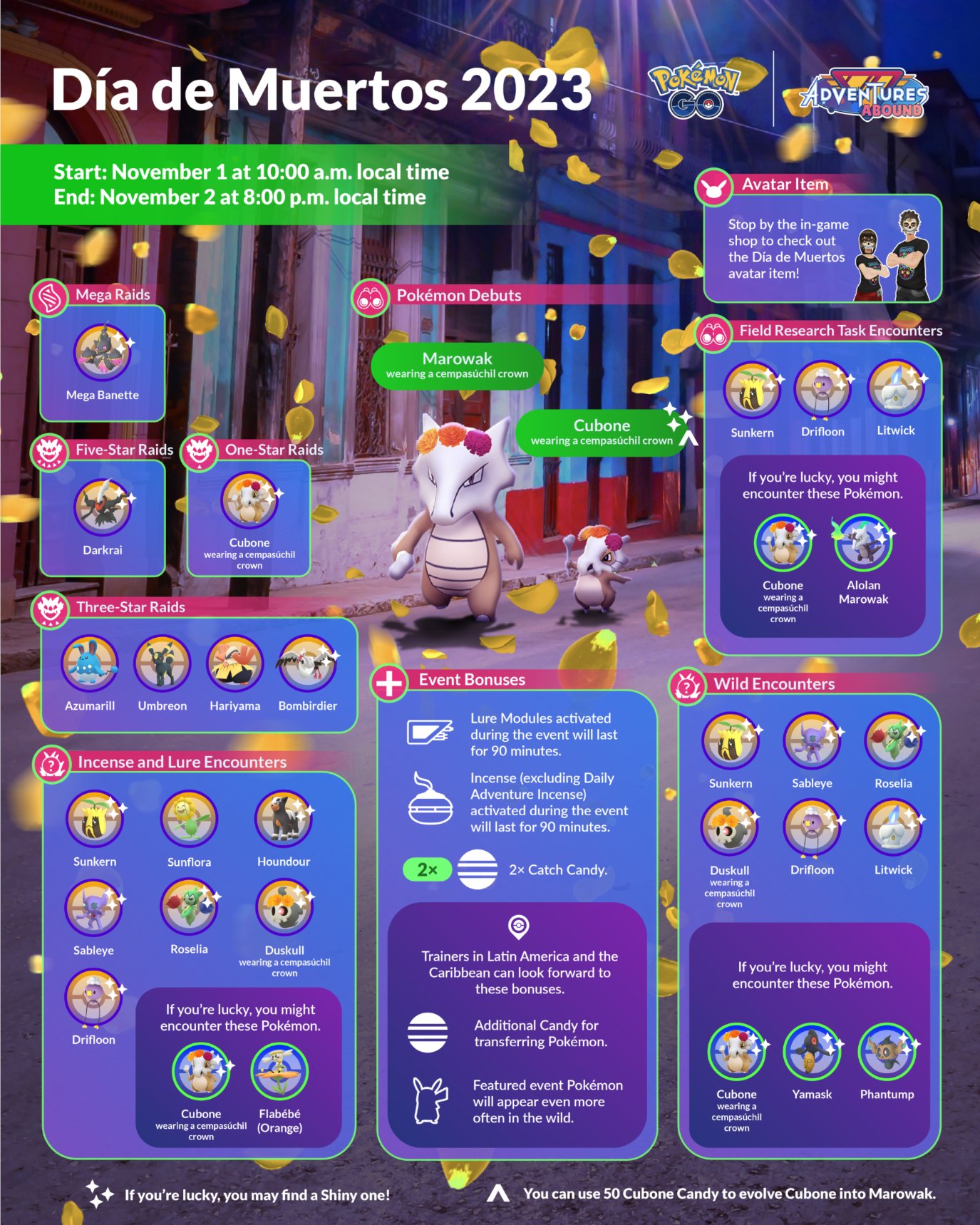 Coming in November: Festival of Lights and more! – Pokémon GO