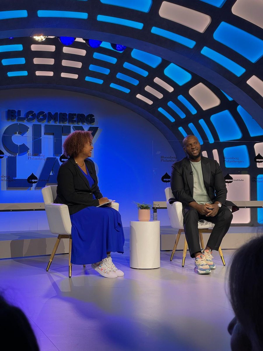 "Public art is the visual representation of the Inflection Point happening in cities." What an honor to speak with DC artist Brandon Hill about his work at the intersections of public art, community, and the cultural moment as we wrap up #CityLab2023