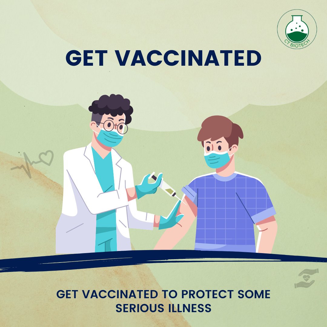 Vaccines can protect you against serious illness. . . . . #vaccine #vaccinated #covid #flu #cold #ppe #ctbiotech