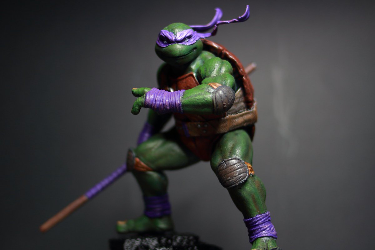 NGTrastear's tweet photo. Cowabunga! #TMNT  #TMNTMutantMayhem #3dprint #elegoo #elegoosaturn #nosgustatrastear https://t.co/A4qmrFvAqY