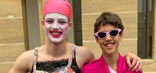 BreastCancerKnt's tweet photo. Tonbridge School held their 'Pink Day' today, raising money for Breast Cancer Kent by selling sweets, dressing pink and showing the Barbie film this evening - you can't get much more 'pink' than that!  Thank you for your marvellous efforts. https://t.co/bMax39uPnW