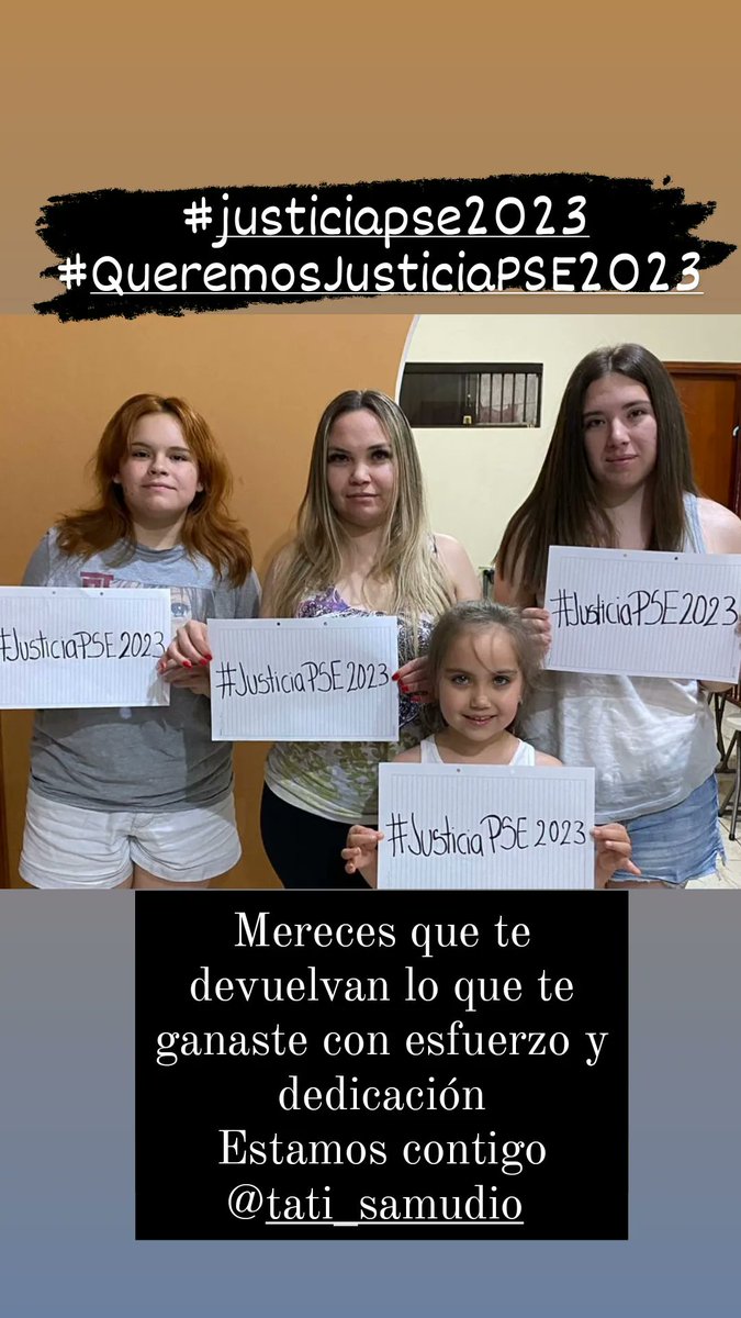 RochyEscurra's tweet photo. Ella siempre fue el ejemplo para mis hijas(sus sobrinas) ejemplo de q en nuestro país si se puede,no trunquen de esta manera el futuro d nuestros hijos, no trunquen esas ganas de querer lograr un país mejor y justo! Estamos contigo primuchi @tati_samudio #QueremosJusticiaPSE2023 https://t.co/zxlMpwnbYt