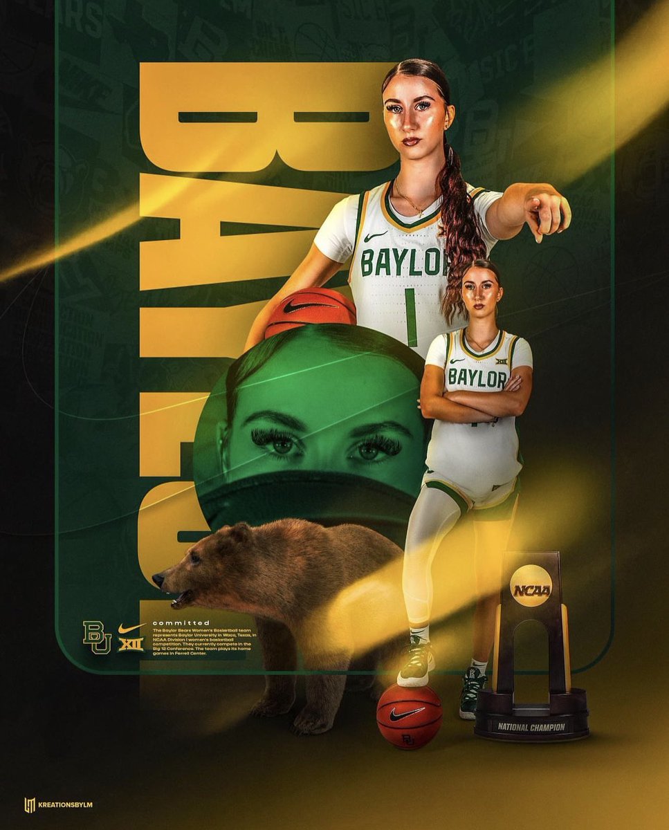 Ines Goryanova (#71 in '24) has committed to Baylor, becoming the second top 100 recruit to commit to the Lady Bears. @inesgoryanova | @BaylorWBB | #NCAAW