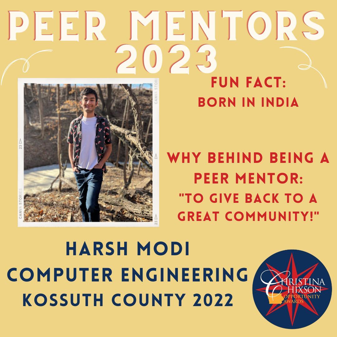 HixsonAwards's tweet photo. 🔸 Peer Mentor Spotlight 🔸 

Our Peer Mentors are a vital part of the Hixson Seminar and helping first-year students succeed! Meet our Section 6 Peer Mentors: Harsh and Matthew! https://t.co/hWdlWk3PVN