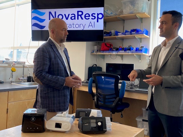 ACOACanada's tweet image. ACOA is supporting #Halifax life sciences companies @AdaptiivCo, Daxsonics Ultrasound, @novaresp, Sparrow Acoustics, @allumiqs and @bline_analytics in their efforts to grow their businesses and address complex medical challenges facing Canadians. 👩‍🔬 🔬🧪

ow.ly/mhvv50PZ86X