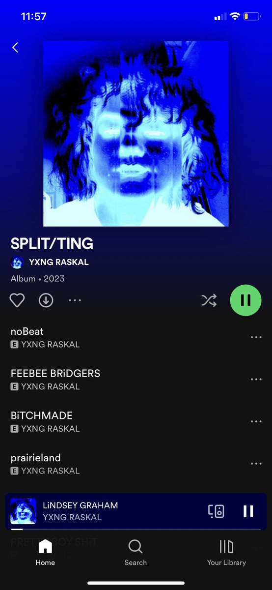 my EP is out on all platforms NOW. here’s a spotify link but it should be available on all the normal people streaming services

this album is an exploration on trauma and mental illness, the stages of grief, the inner &amp; outer self, &amp; being a midwest twoc

open.spotify.com/album/7b7i1Fyb…