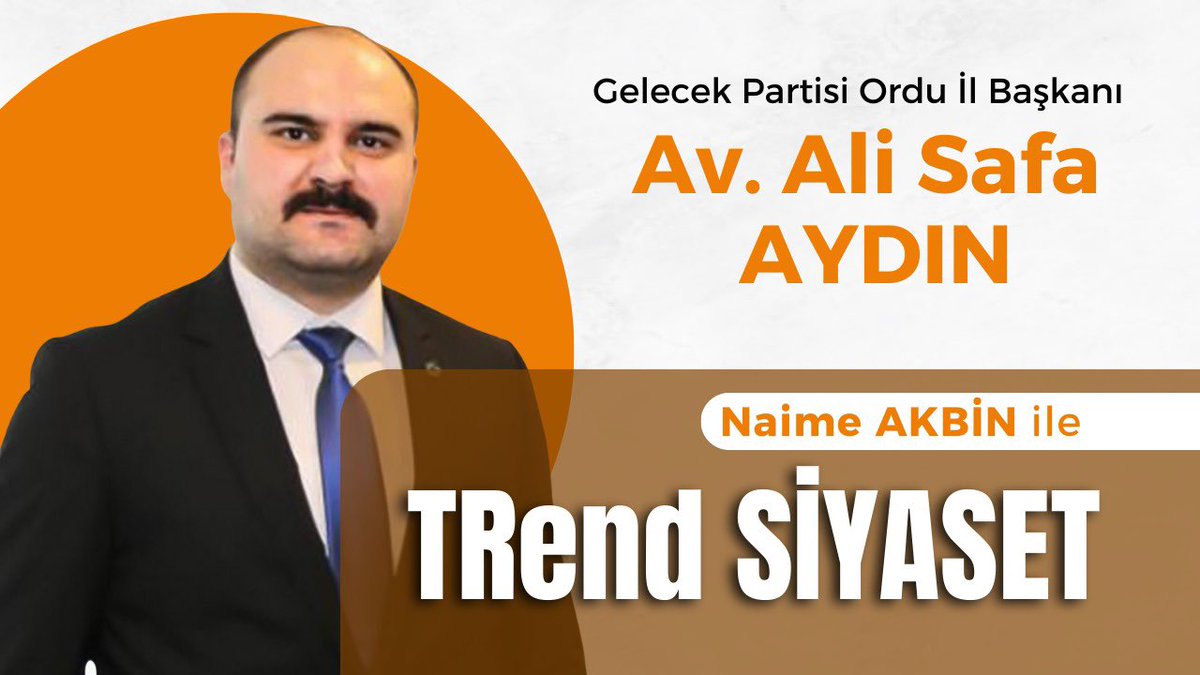 trendmedya_tv's tweet photo. Gelecek Parti Ordu İl Başkanı Ali Safa Aydın TRend MEDYA’nın Canlı Yayın Konuğuydu.!
https://t.co/zNL8eE2haK
#ordu #karadeniz @Ahmet_Davutoglu #gelecekparti @avalisafaaydin #canli #canliyayın #SONDAKİKA https://t.co/Q4PQeZw7bd