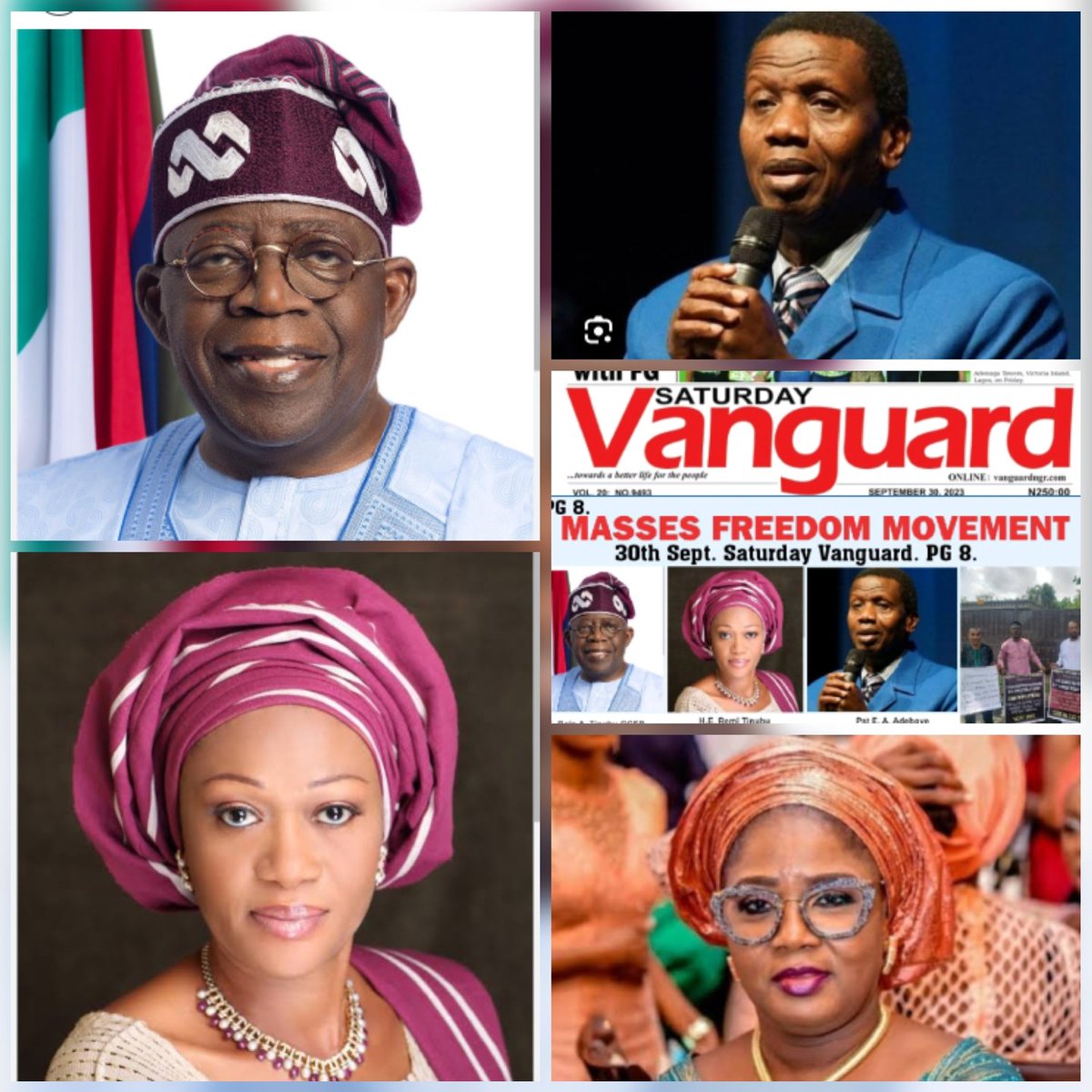#URGENT Our President H.E. Bola Tinubu Our Mother H.E. Remi Tinubu Our Daddy G O. Pst Adeboye, Our Own Iyaloja-General of Lagos Folashade Tinubu-Ojo PLEASE ACT. AID IMMEDIATE DISBURSMENT OF UAS GRANT &amp; OTHERS REMEMBER OUR BOURDILLON VISIT &amp; 30TH SEPT VANGUARD OPEN LETTER PLEA.