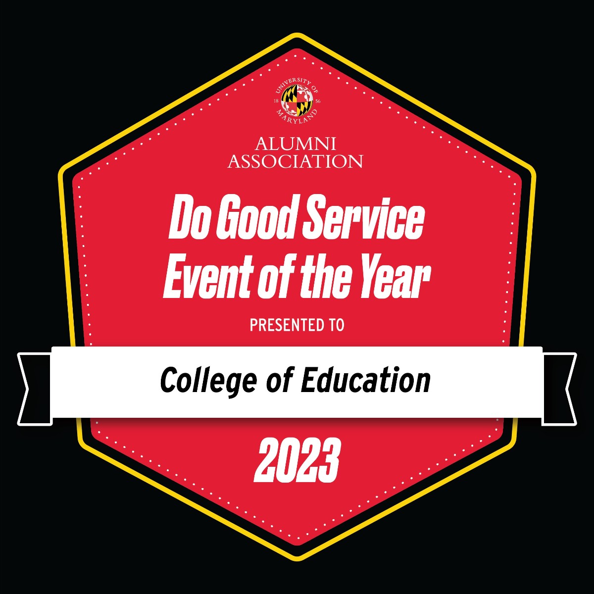 UMDCollegeofEd's tweet photo. Congrats to the College of Ed Alumni Network! They won the Do Good Service Award from @Maryland_Alumni for their 'Letters of Encouragement' project. #EdTerps https://t.co/rmN3OIy5Kg