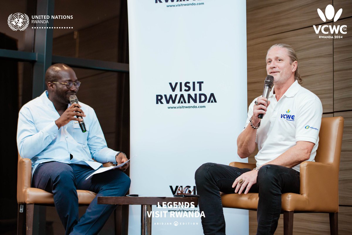 The #LegendsVisitRwanda tour aims to boost the @visitrwanda_now campaign and build essential partnerships for @VCWC2024. It traveled through nine cities in nine countries, uniting 15 football legends with vast international club experience.
#RwandaIsOpen