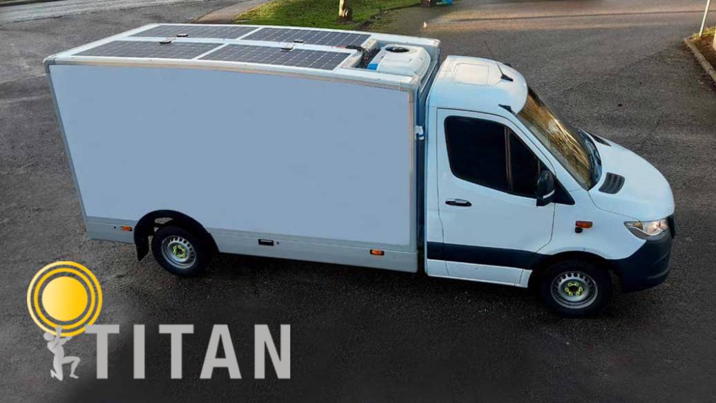 FETLogistics's tweet photo. SUSTAINABILITY 
FET has been working on sustainability for a few years, and we are proud to have taken delivery of our first Marshal TITAN SOLA POWERED fridge units. And we have eight more ordered for our fleet. https://t.co/FvSvIRaUzt