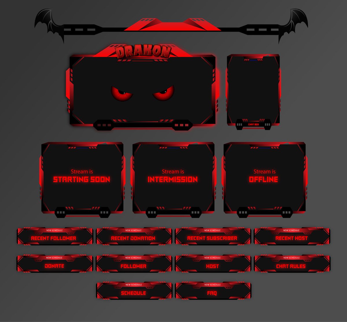 I've crafted this impressive overlay for one of my client  It was a pleasure working with him.
 #streamer #TwitchStreamers #streaming #twitch #twitchtv #streamlabs #mixerstreamer #facebookgaming #streamingcommunity #gamingstreamer #twitchaffiliate #supportsmallstreamers #overlay